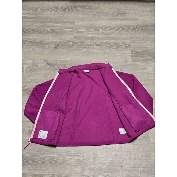 Columbia Sweater‎ Women's Purple Fleece Full Zip Mock Neck Jacket Size XL - Picture 5 of 10